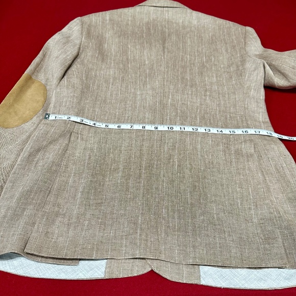 Men's Brunello Cucinelli Linen Blazer 52R - Picture 12 of 13